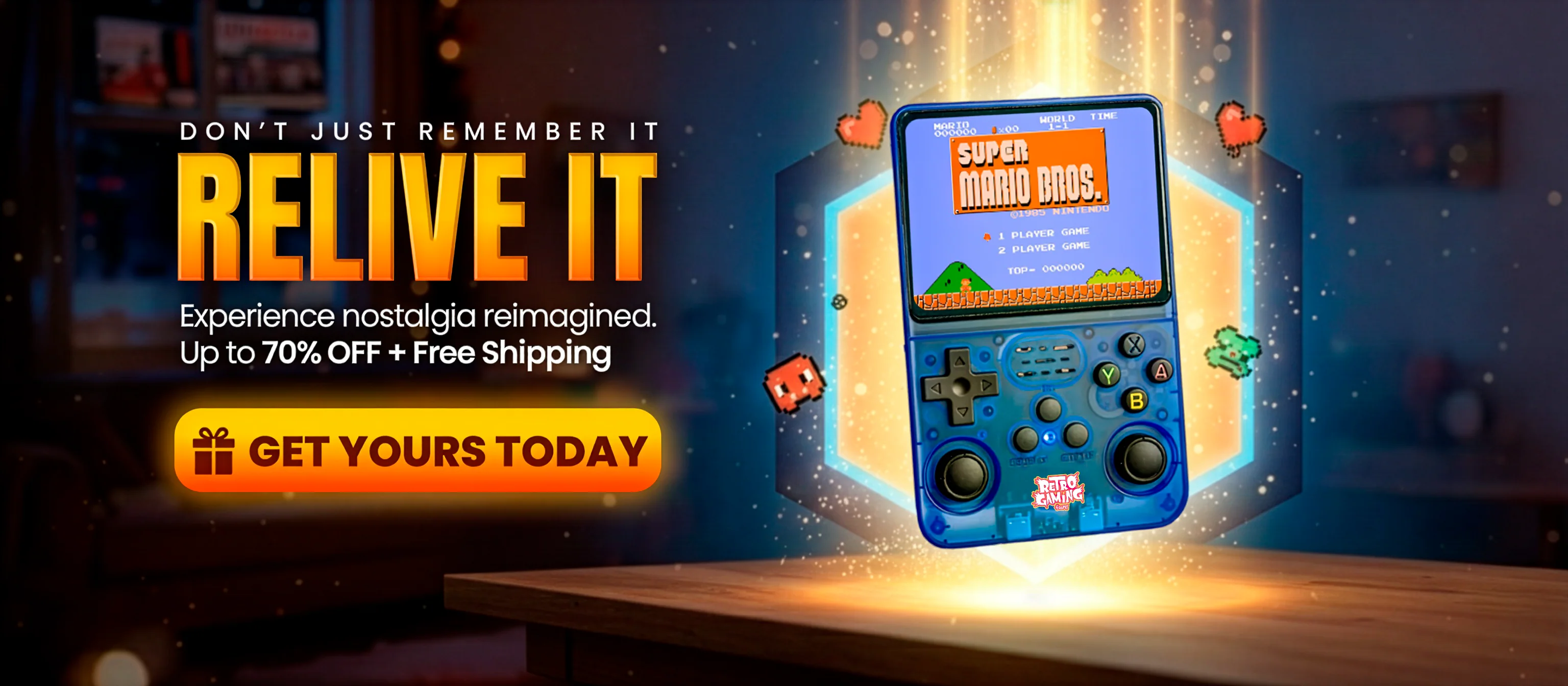 Relive Your Golden Gaming Era